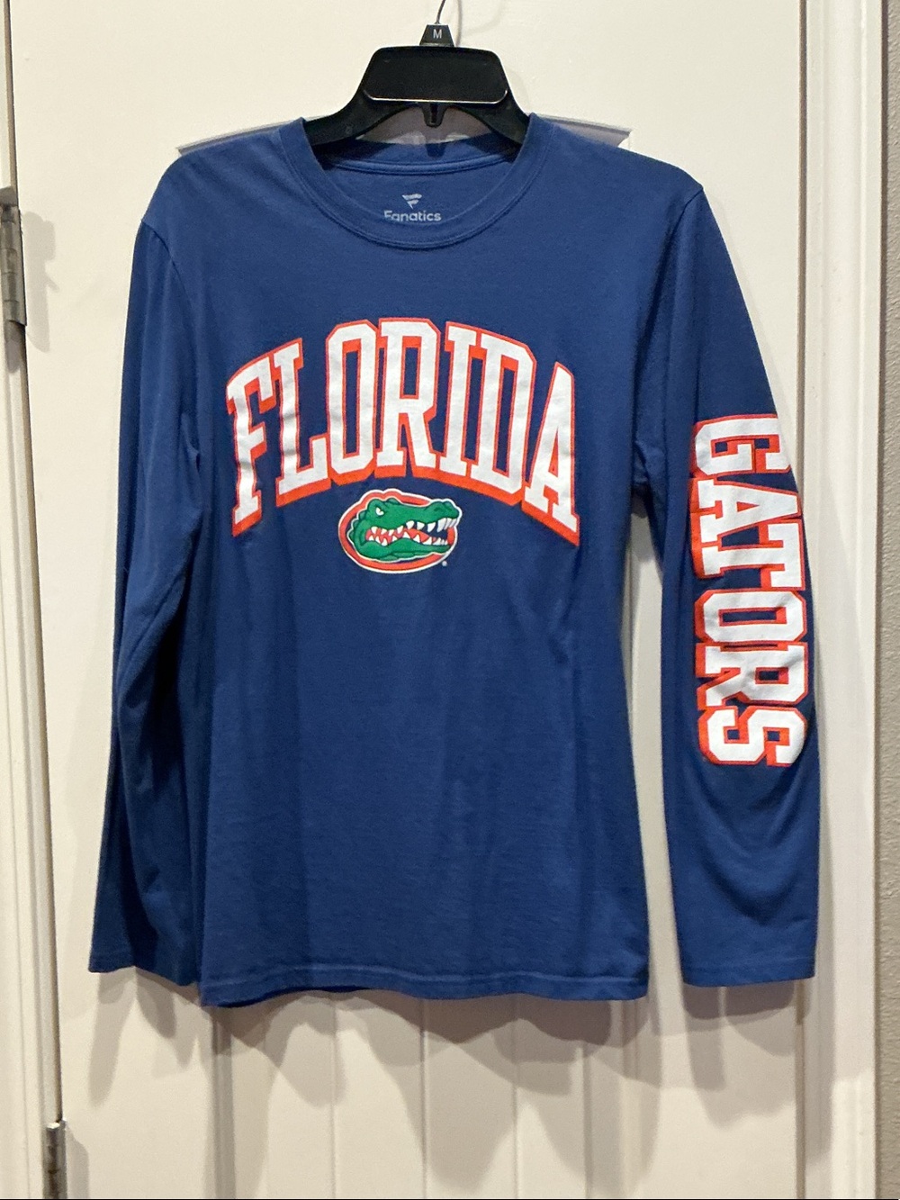 Fanatics Royal Blue Florida Gators Long-Sleeve Tee with Sleeve Logo